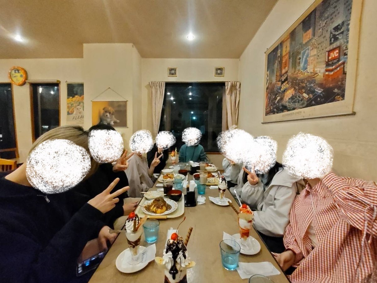 昨日は8人の新入生の方が来てくれました！
ジガクス説明会後はご飯に行って交流を深めました😊
次回の新歓は4月9日（水）となります
ぜひご参加ください〜