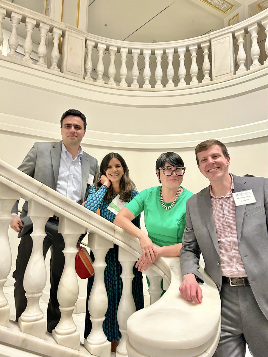The best part of <a href="/ASCO/">ASCO</a> #ASCOAdvocacySummit is advocating on Capital Hill for patients with cancer. 

The 2nd best part is seeing some of my favorite fellow health policy friends, colleagues, and collaborators.