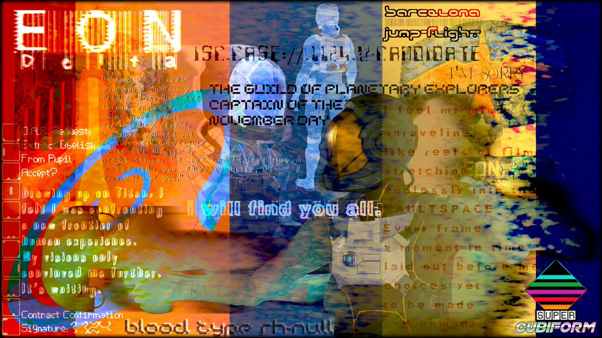 Captain Eon Delta of the November Day
Main Character of Super Cubiform

Artist: <a href="/The_Bumper_/">💚The Bumper|Ringworld Co-Director💚</a> 

⬇️Wishlist Below!⬇️