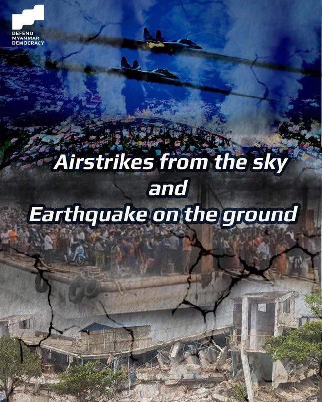 MTA_Museum's tweet image. လတ်တလော #HelpMyanmarQuake များမှခံစားမှု
#နို့လက်ဖက်ရည်မဟာမိတ် နှင့် မဟာမိတ်အင်အားစုများကို ထောက်ခံပံ့ပိုးကြ။
——
More: mtag.info/gal2live
Original tweet by @Build_MyanmarFC
Link: