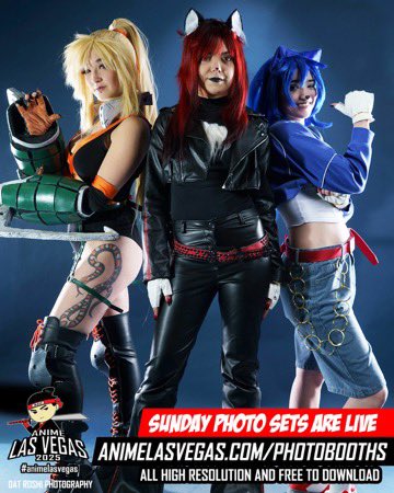 The Sunday Photo Booth room photos are up!

Head over to AnimeLasVegas.com/photobooths to download yours NOW!
