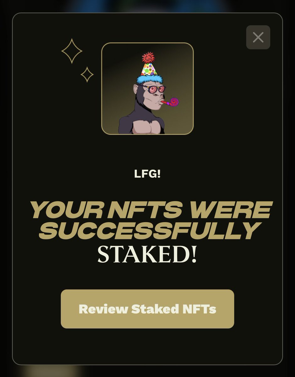 MC_MA (@nft_mc_ma) on Twitter photo Finally got around to staking all my Kongs ๐ซก
Smooth and cheap process, <a href="/RumbleKongs/">Rumble Kong League</a> team, but I would love โbatchโ staking for future improvements, please ๐๐ฝ
$FAME being earned on the daily ๐ Finally got around to staking all my Kongs ๐ซก
Smooth and cheap process, <a href="/RumbleKongs/">Rumble Kong League</a> team, but I would love โbatchโ staking for future improvements, please ๐๐ฝ
$FAME being earned on the daily ๐