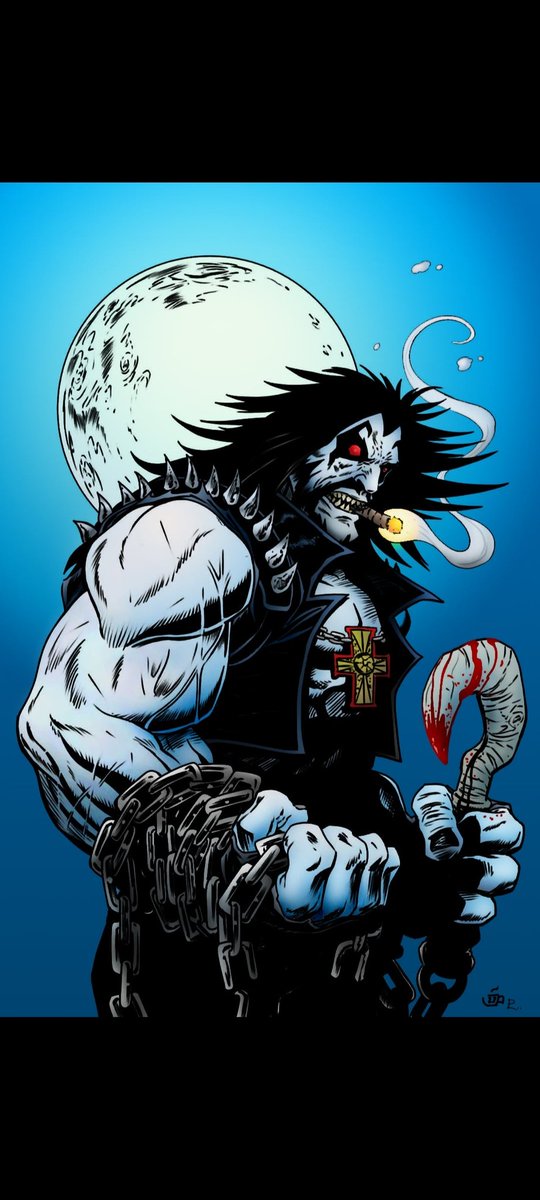 Lobo. Lines by me. colors by Phil Leon.  Enjoy.
