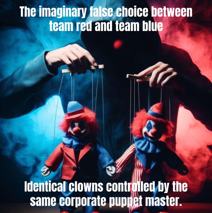savoirfaire_2's tweet image. #SplitTheVote  Spread the votes to 3rd parties for a balanced accountable 338 member Fed Govt.
✅MINORITY Govt serves ALL provinces best-
✖️An AUTOCRATIC majority of 1 EGO would be a dangerous outcome. One we would painfully REGRET.

Vote your VALUES &amp;amp; ignore the rigged polls.