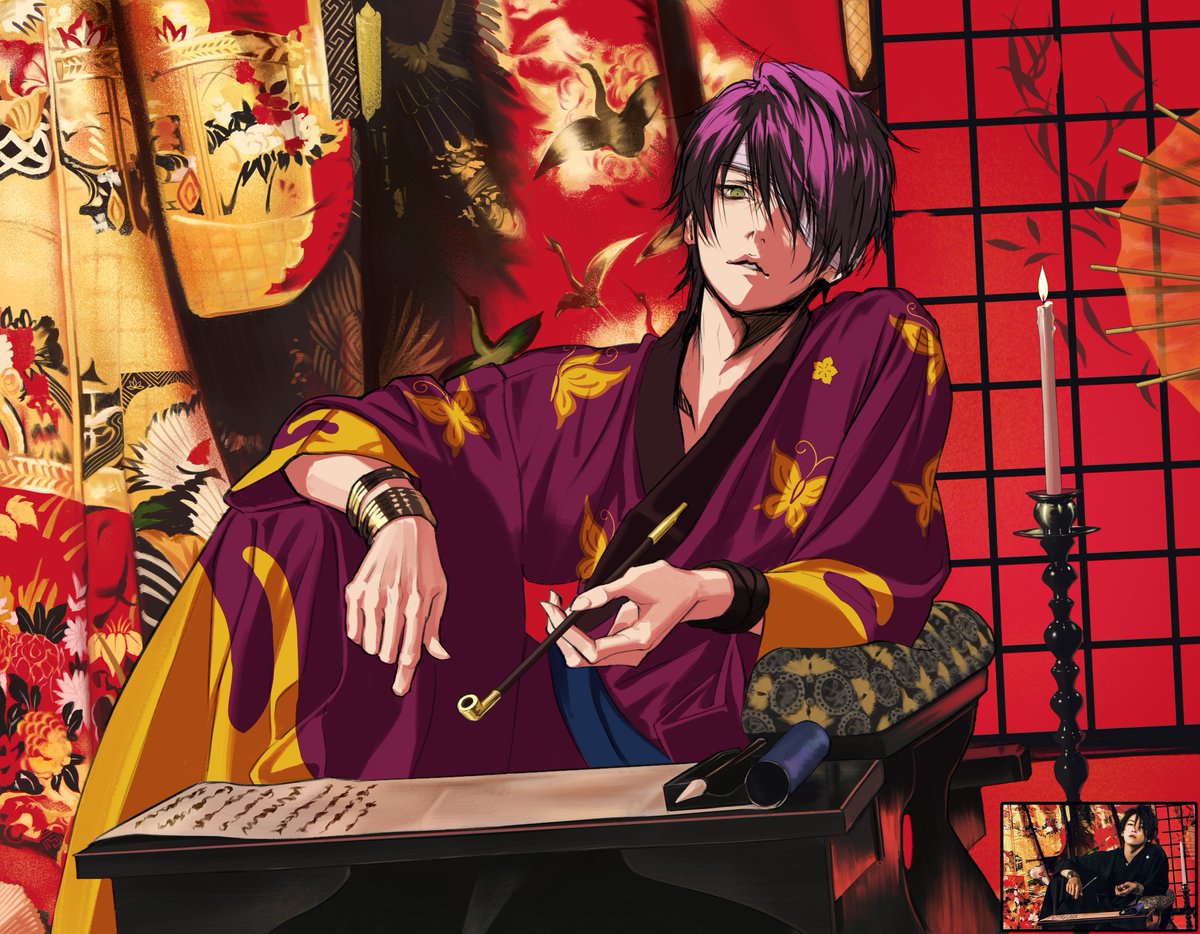 #銀魂 高杉 응용모작 !