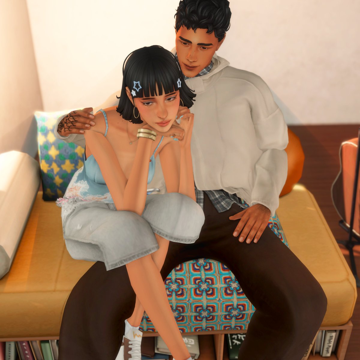 niniicake's tweet image. theyre just friends alright🙄
poses by @mayv1z