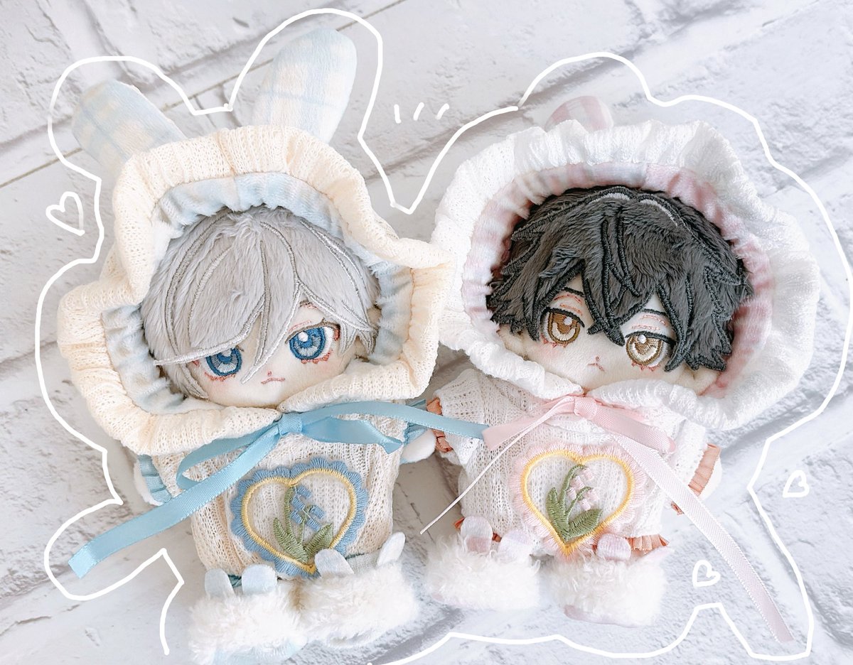 別垢の相互さんに自創作のぬいを作っていただいたのです…ㅠ ̫ㅠ
あまりにも可愛いから見て…