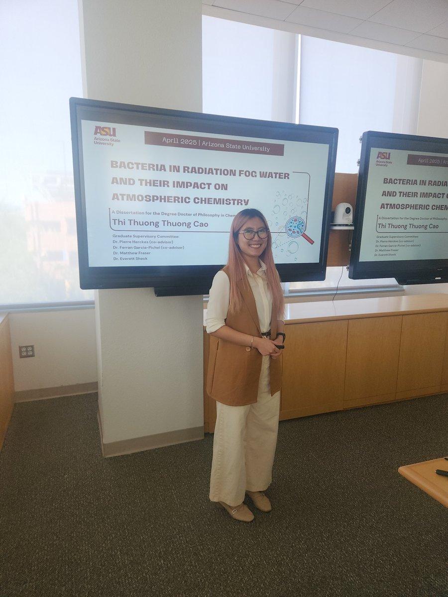 Congratulations Dr. Cao! Thuong successfully defended her Ph.D. today!