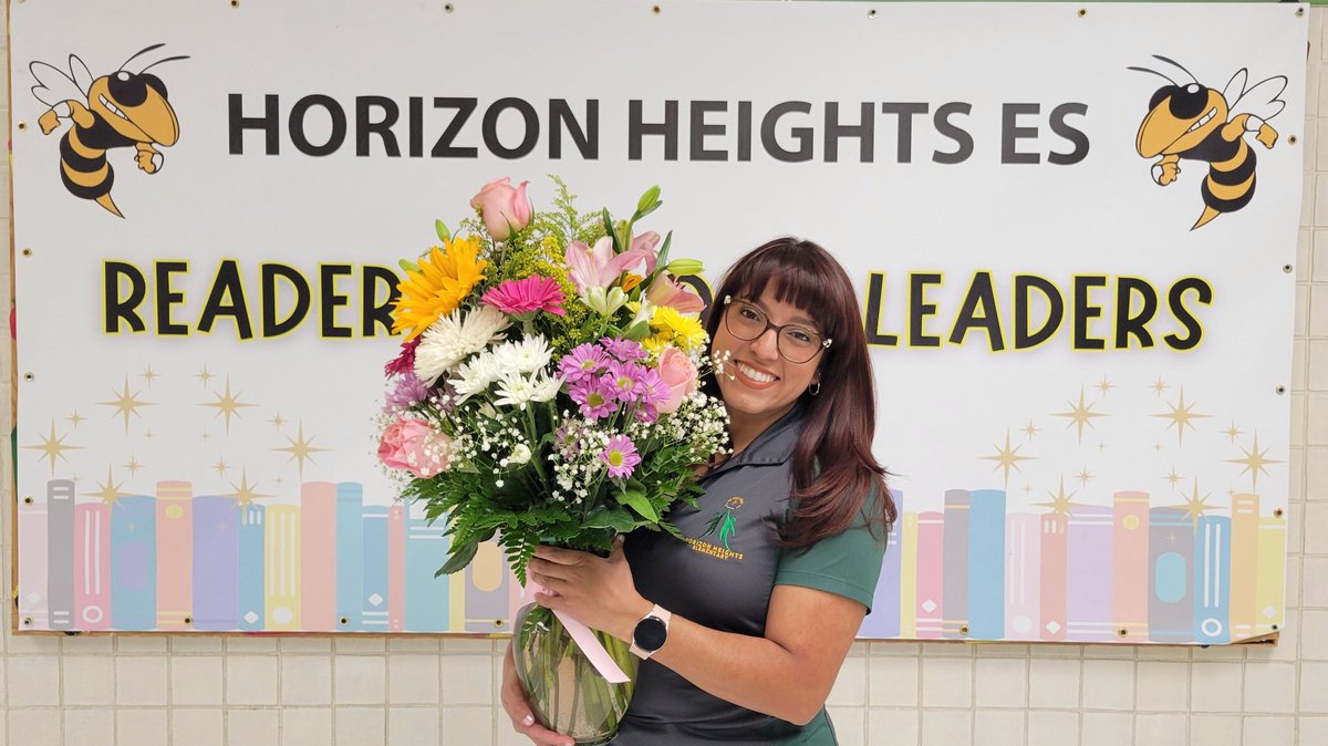 Happy, happy Assistant Principals Week, Ms. Luna! Be proud of your amazing contributions! Woo hoo! #TeamSISD #AllIn 
#JustBelieve🐝
