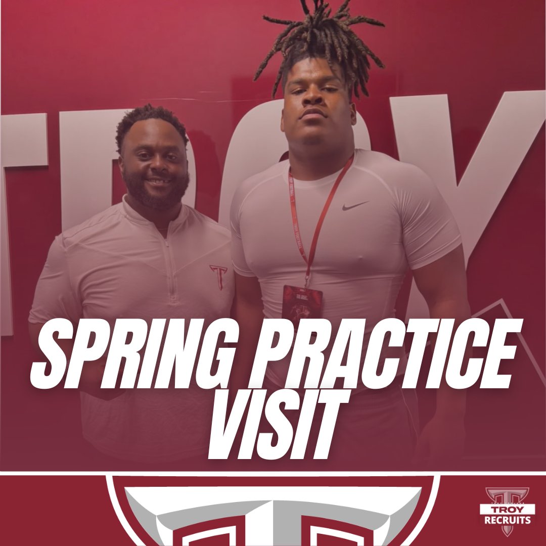 TroyReport (@troy_report) on Twitter photo SPV UPDATE: <a href="/Semaj5Fluellyn/">Semaj Fluellyn</a> said "I had a great time watching practice and talking to the coaches, can’t wait to be back!"
Fluellyn is 6’2, 285lbs, C/O 2026 and has 75 tackles 8 sacks 25 TFL’s.
#TroyReport #TroyTrojans SPV UPDATE: <a href="/Semaj5Fluellyn/">Semaj Fluellyn</a> said "I had a great time watching practice and talking to the coaches, can’t wait to be back!"
Fluellyn is 6’2, 285lbs, C/O 2026 and has 75 tackles 8 sacks 25 TFL’s.
#TroyReport #TroyTrojans