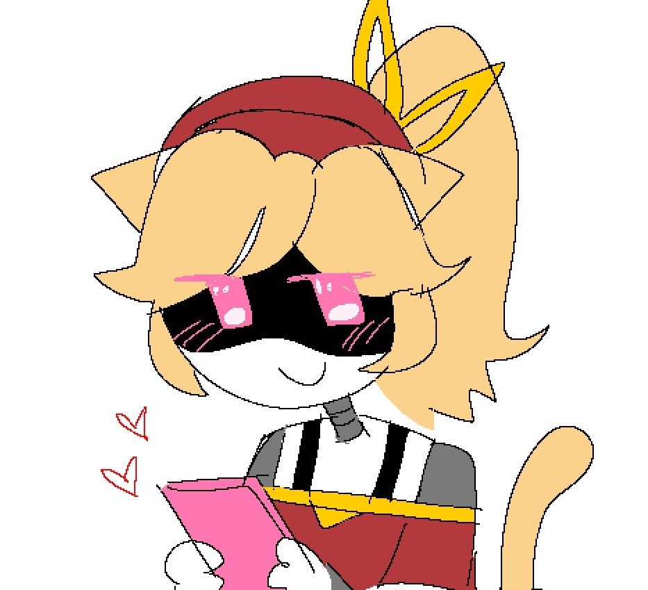 kawaiiuzichan's tweet image. "Uzi Chan is Lizzy always on her phone?" -> Yes! Nya~ lizzy-chan is always on her phone texting !! Nya~ I tried asking who she was texting but she said it was none of my business nya~ so rude !!!uzichan.straw.page