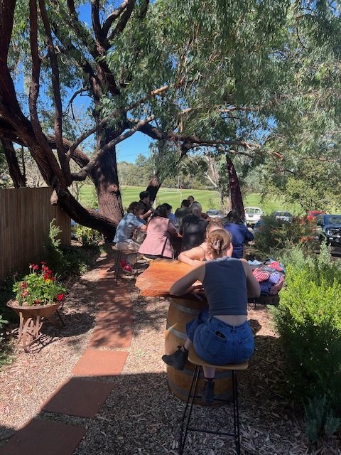 🥂Busy days during the Stomp Festival, with our Roast Beef rolls and special tastings proving really popular🥖

At the front of the Capital Wines Cellar Door underneath our famous gumtree was the ideal spot for Stomping.

.

.

.

.
#StompFestival2025 #canberrawines