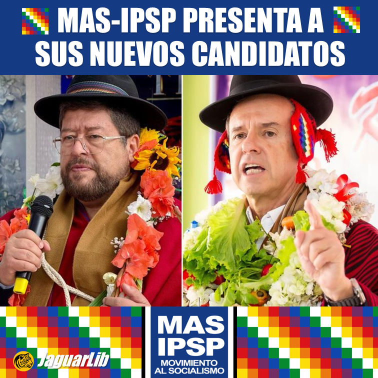 Están raros los nuevos candidatos del MAS 🤔