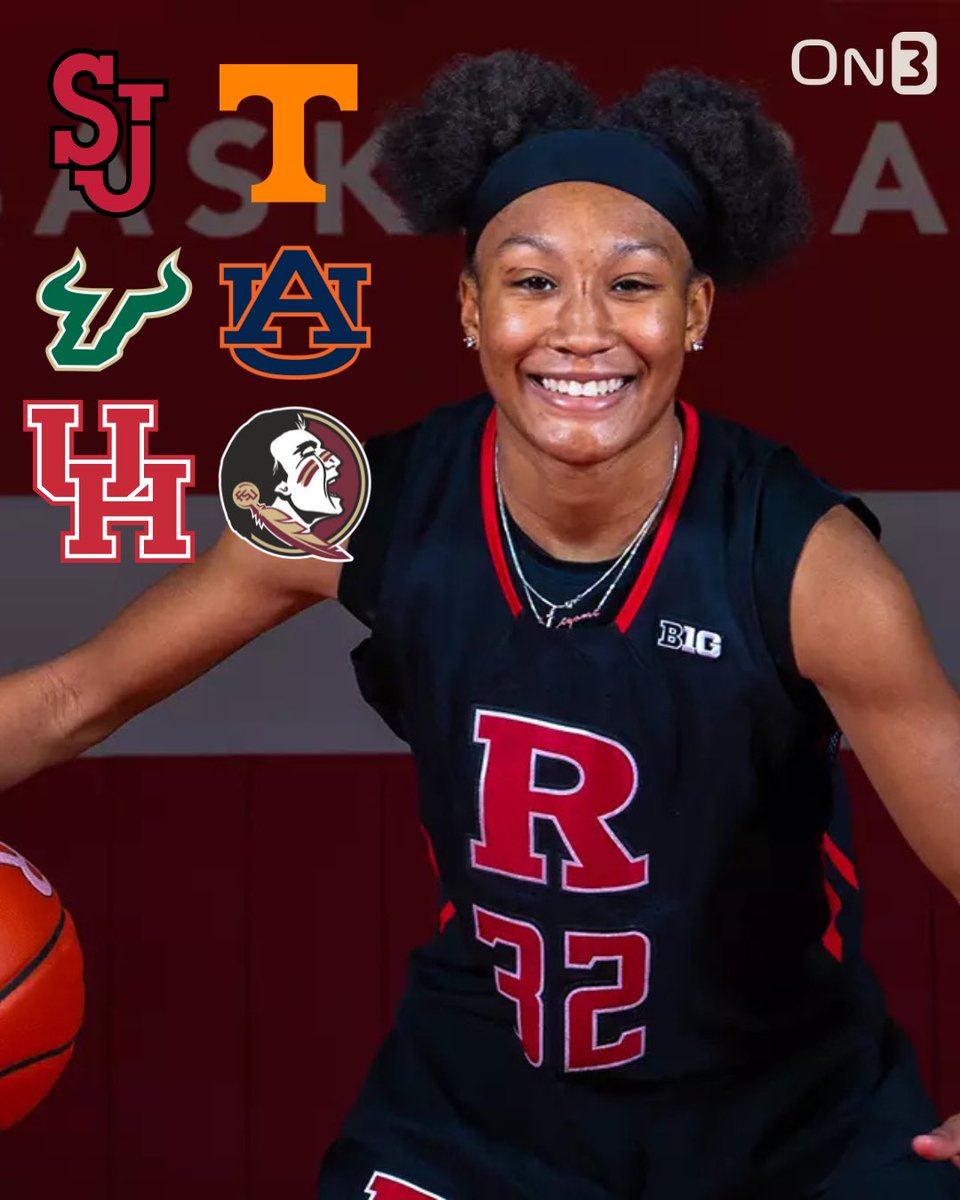NEWS: Rutgers transfer Kiyomi McMiller is considering these programs for her landing spot, she told <a href="/On3sports/">On3</a>:

Tennessee
Auburn
Houston 
St. John’s 
USF
Florida State

TRACKER: on3.com/her/news/on3-2…