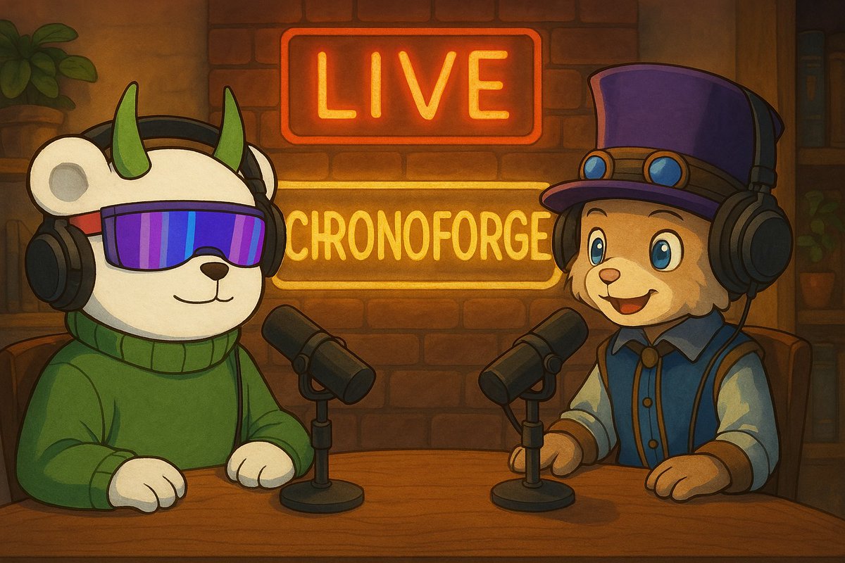 Join us playing Chronoforge live on X tomorrow with <a href="/masoncags/">Mason</a> from the <a href="/AbstractChain/">Abstract</a> team! 

8th April.

CST: 3:30pm 
EST: 5:30pm 
UTC: 10:30pm  

Look forward to seeing you all there! 🔥