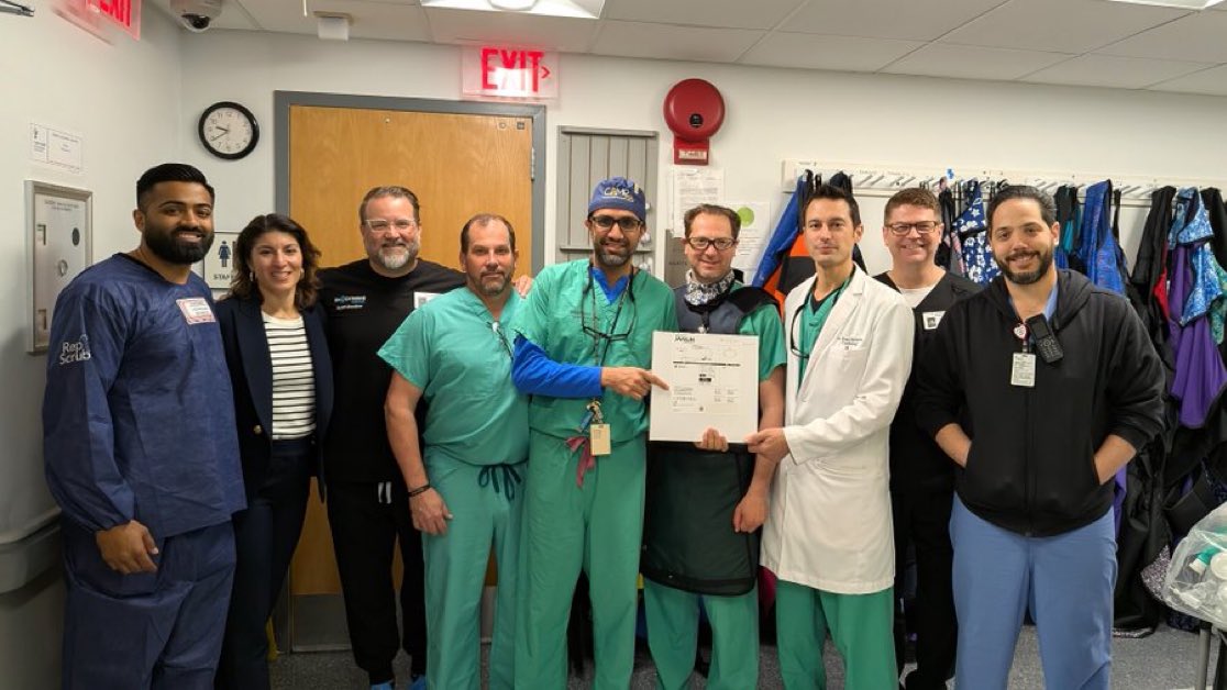 Ziad Ali (@ziadalinyc) on Twitter photo Another 1st <a href="/StFrancis_LI/">St. Francis Hospital & Heart Center</a> <a href="/CHS_LI/">Catholic Health</a> <a href="/OPCILive/">OPCI</a>. #Javelin exceeded our expectations, and we have no doubt that this technology will impact IC.
<a href="/ESHLOF/">Evan Shlofmitz</a> <a href="/DrAllenJ/">Allen Jeremias</a> <a href="/djc795/">David J. Cohen, MD, MSc</a> <a href="/DoosupShin/">Doosup Shin</a> <a href="/JWMoses/">Dr. Jeffrey W. Moses</a> <a href="/rwyeh/">Robert W. Yeh</a> <a href="/jcspratt/">jcspratt</a> <a href="/perc_surgeon/">Robert Riley</a> #richierich <a href="/ShockwaveIVL/">Shockwave Medical</a> <a href="/FernanOCT/">Fernando A Sosa</a>
Catch us if you can! Another 1st <a href="/StFrancis_LI/">St. Francis Hospital & Heart Center</a> <a href="/CHS_LI/">Catholic Health</a> <a href="/OPCILive/">OPCI</a>. #Javelin exceeded our expectations, and we have no doubt that this technology will impact IC.
<a href="/ESHLOF/">Evan Shlofmitz</a> <a href="/DrAllenJ/">Allen Jeremias</a> <a href="/djc795/">David J. Cohen, MD, MSc</a> <a href="/DoosupShin/">Doosup Shin</a> <a href="/JWMoses/">Dr. Jeffrey W. Moses</a> <a href="/rwyeh/">Robert W. Yeh</a> <a href="/jcspratt/">jcspratt</a> <a href="/perc_surgeon/">Robert Riley</a> #richierich <a href="/ShockwaveIVL/">Shockwave Medical</a> <a href="/FernanOCT/">Fernando A Sosa</a>
Catch us if you can!