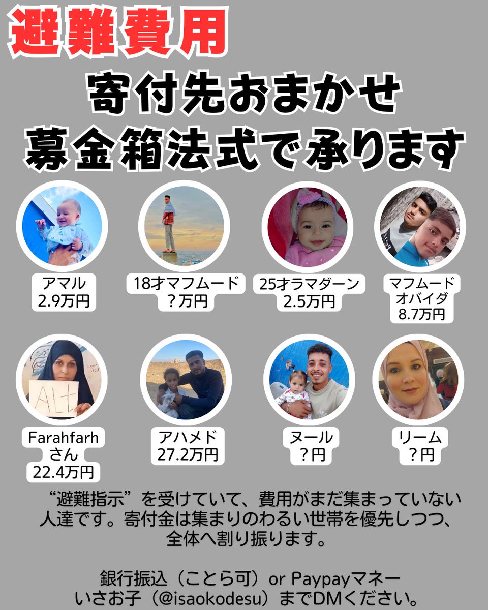 ใใใๅญ๐ณ๏ธโ๐๐ณ๏ธโโง๏ธ๐ฉโฌ๏ธ๐ช (@isaokodesu) on Twitter photo โใฟใใชใฎ้ฟ้ฃ่ฒป็จ้ใใฆใพใ๏ผ็ฌฌ2ๅผพ
9ไบบ็ฎใพใงใ้ ใใใใพใใฆใ56600ๅ้ใพใฃใฆใพใ๏ผ
ใ1000ๅใใใใ้ ใใใใพใ๏ผ
้่กๆฏ่พผ๏ผใใจใๅฏ๏ผor Paypayใใใผใซใฆใ
ใๅๅใใใ ใใๆนใฏใ้ฃ็ตกใใ ใใใ
DMใฎ้ใฏไธๆ็ใซใใฉใญใผใใ้กใใใพใใ โใฟใใชใฎ้ฟ้ฃ่ฒป็จ้ใใฆใพใ๏ผ็ฌฌ2ๅผพ
9ไบบ็ฎใพใงใ้ ใใใใพใใฆใ56600ๅ้ใพใฃใฆใพใ๏ผ
ใ1000ๅใใใใ้ ใใใใพใ๏ผ
้่กๆฏ่พผ๏ผใใจใๅฏ๏ผor Paypayใใใผใซใฆใ
ใๅๅใใใ ใใๆนใฏใ้ฃ็ตกใใ ใใใ
DMใฎ้ใฏไธๆ็ใซใใฉใญใผใใ้กใใใพใใ