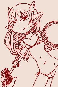 ちかごろのらくがき2
ぺ〜〜〜〜・・・ 