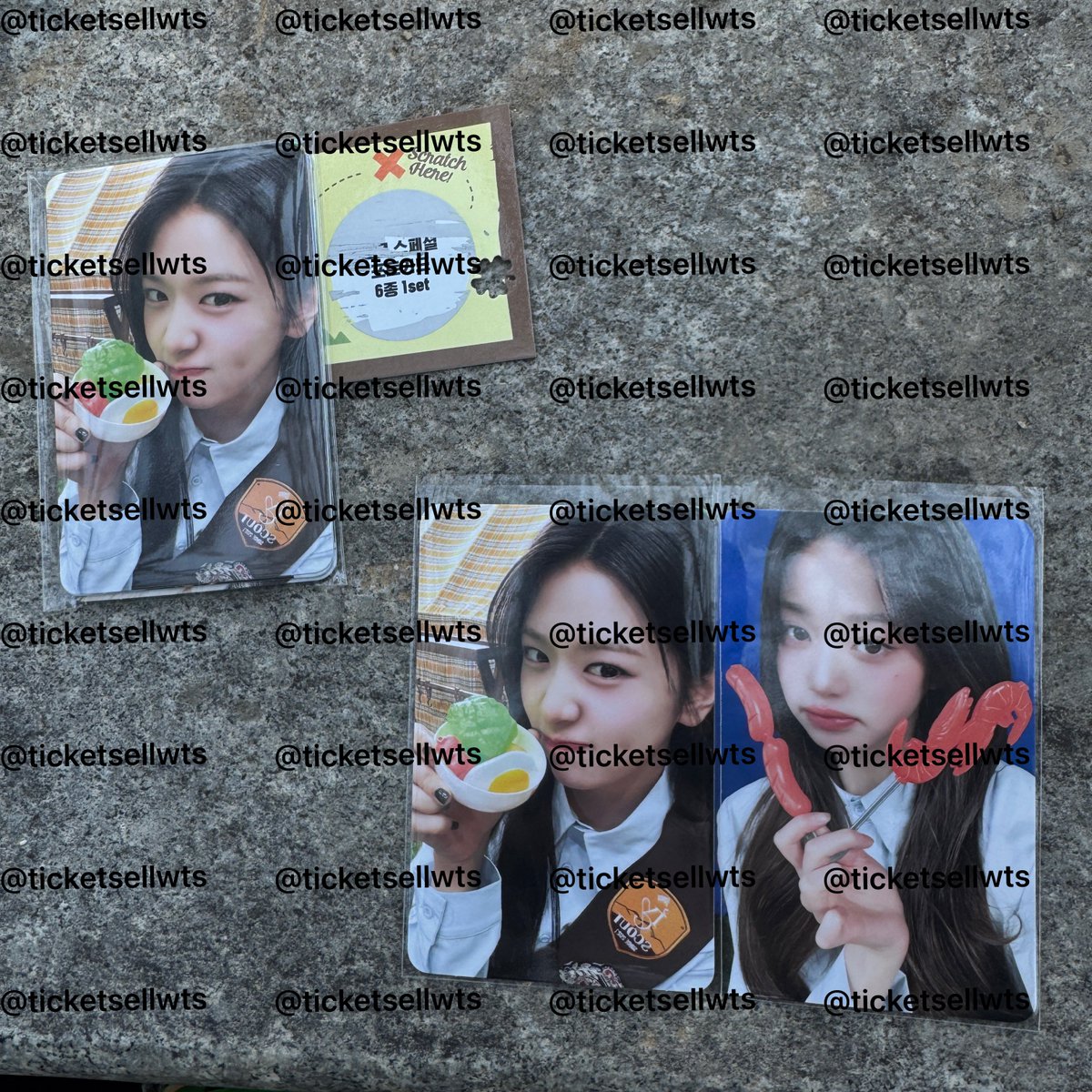 ticketsellwts's tweet photo. 2025 IVE THE 3RD FAN CONCERT 〈IVE SCOUT〉 DIVEZONE

아이브 팬콘서트 다이브존 포카 포토카드 양도 판매 장원영 안유진

FULL SET (Unopened) 20.0
원영+유진 12.0

DM

YUJIN WONYOUNG PHOTOCARD POCA PC SELL https://t.co/d3MuPWuV2O