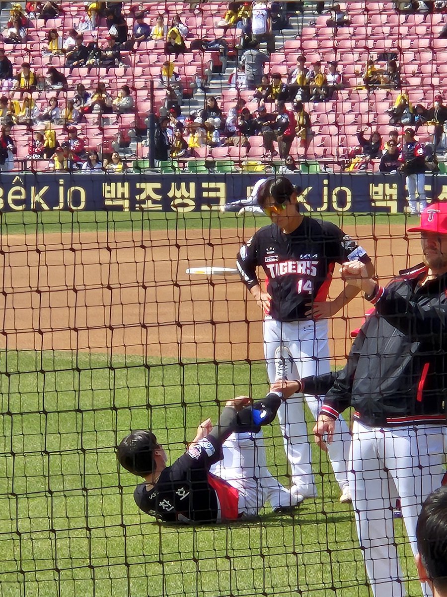 개막첫,,직관🥹