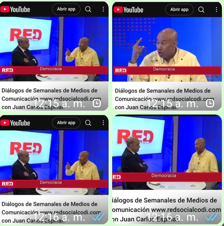 *mAnUeL bRiTo, seguro PRESIDENTE DE LA FP EN SDN, mientras participaba en entrevista con su colega periodista Juan Carlos Espinal, en el Progrma Diálogos Semanales. El aspirante a la PRESIDENCIA en Santo Domingo Norte es también del staf de voceros oficiales de la organización.
