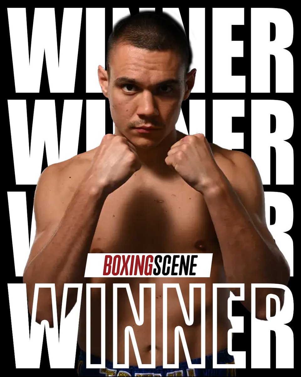 boxingscene's tweet photo. 𝗧𝗦𝗭𝗬𝗨 𝗜𝗦 𝗕𝗔𝗖𝗞!🔥

Tim Tszyu blasts out Joey Spencer in Round 4 in Australia!🇦🇺

Keith Thurman next?👀

#TszyuSpencer https://t.co/1d1Hvocvbp