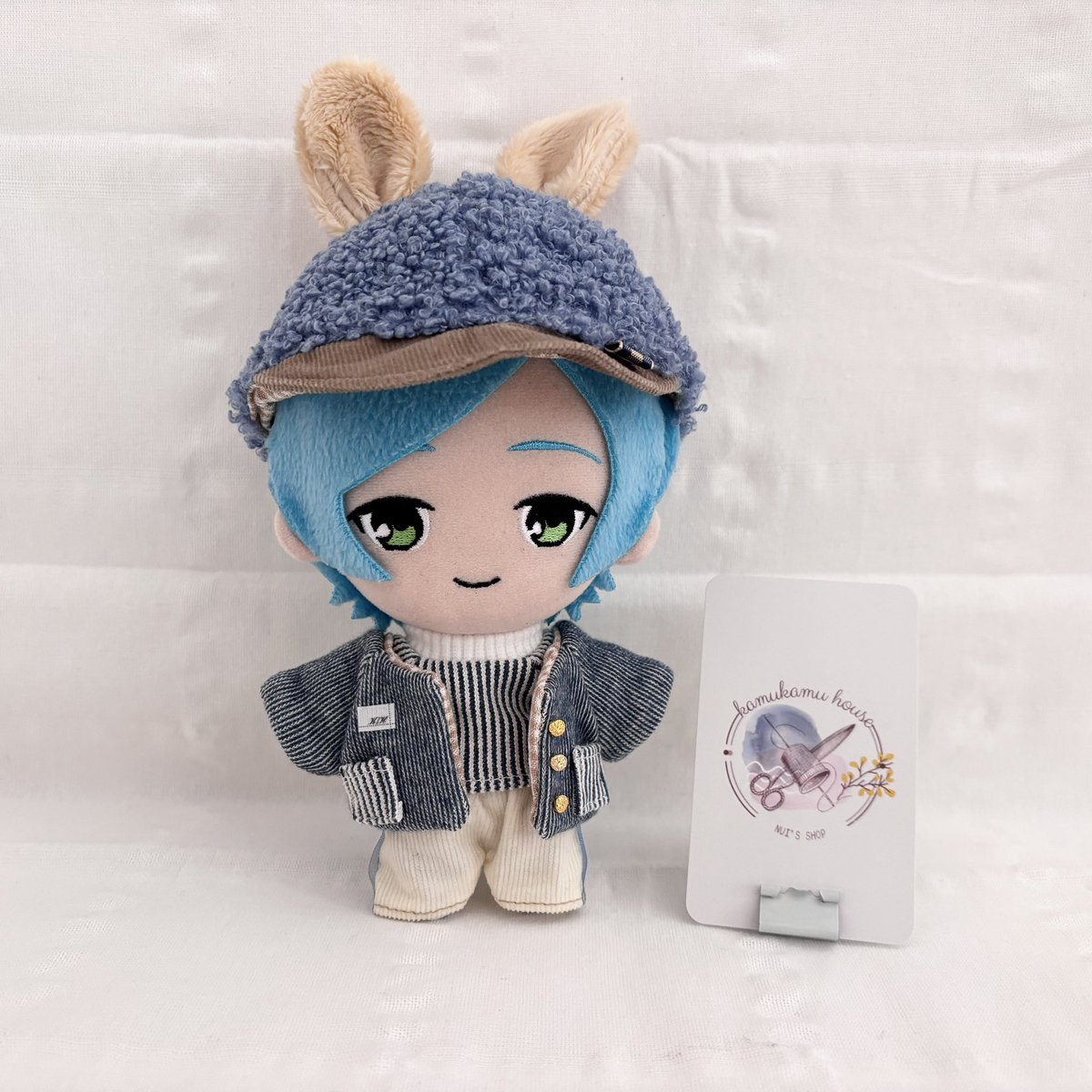 〜🌸ｺﾐ前の頒布にて〜

てぃーかむぅ。様(<a href="/kamukamukamuxu/">てぃーかむぅ。</a>)よりお迎えさせて頂きました！！

ずっと気になっていたお洋服で念願のお迎えです😭とっても嬉しい🥹うさ耳の🎀アレンジ、びっくりするくらい可愛かったので試してみたいな🐰
ありがとうございました！！