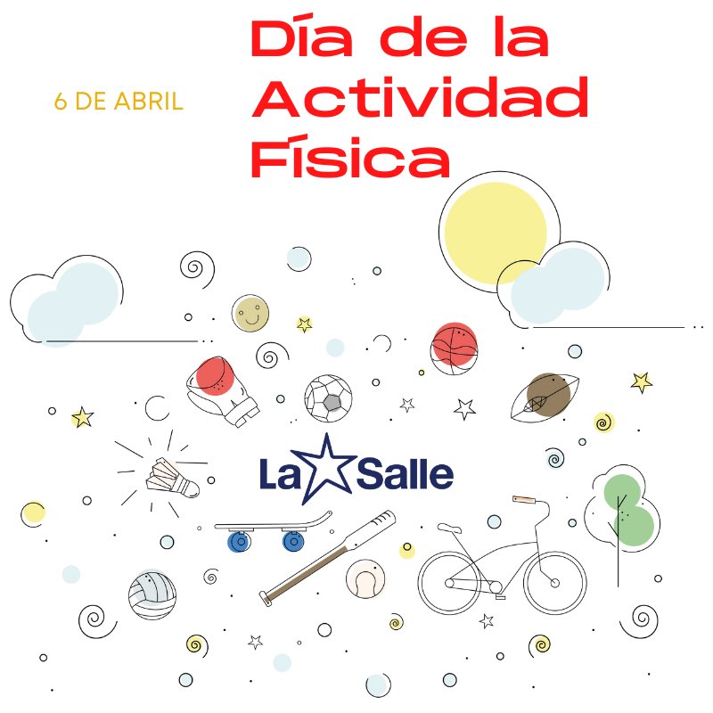 #LaSalle #TrabajandoPorUnMundoMejor #DíaDeLaActividadFísica #TiempoDeCuidarTiempoDeCrear #SomosLaSalle #MiraMásAllá