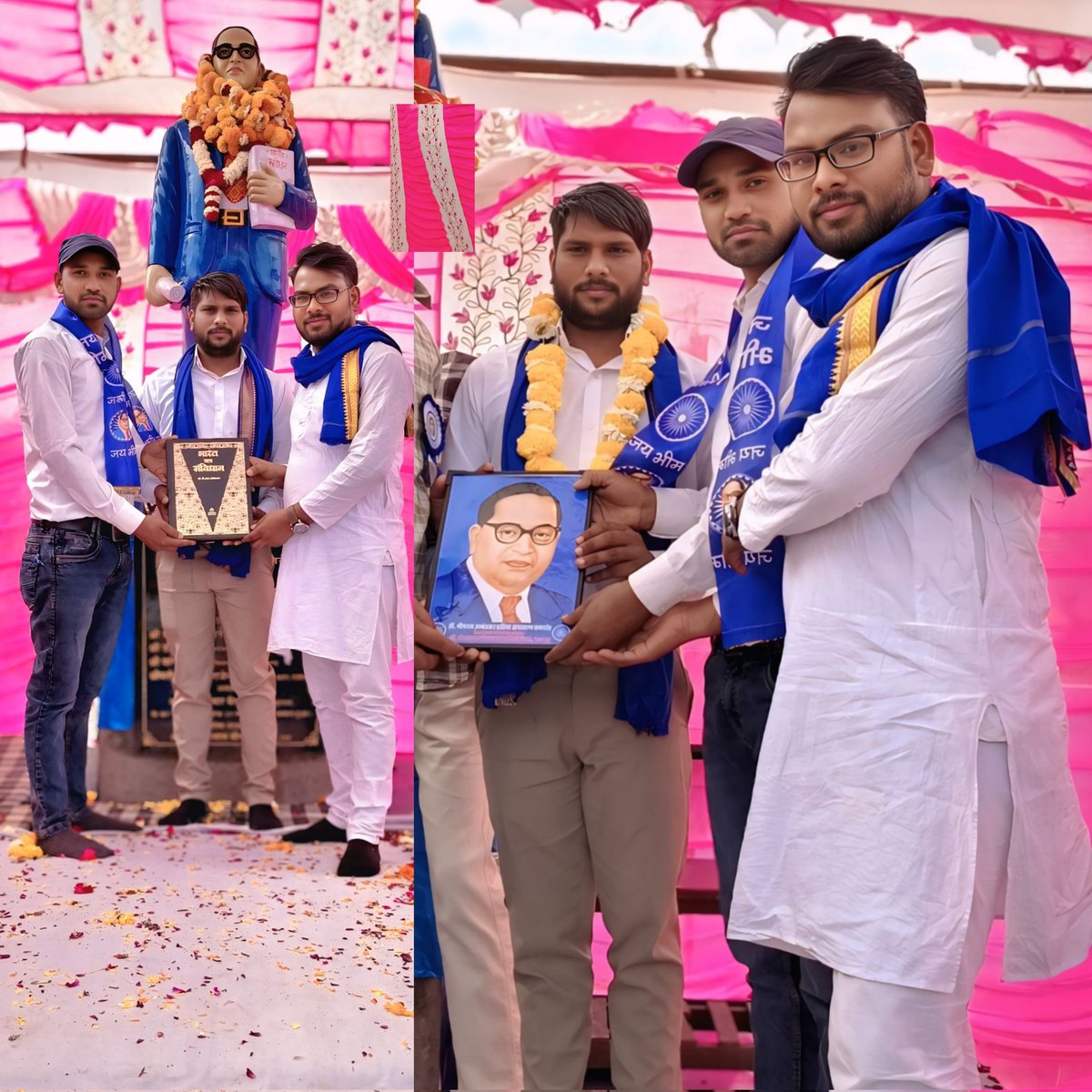 जो बाबा साहेब जी का सम्मान, करेगा वहीं देश पर राज करेगा।।