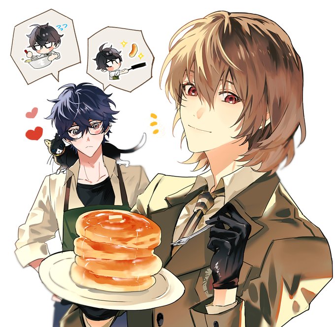 神田 last賞 雨宮蓮一点 雨宮蓮 「:3 first persona 5 art and its