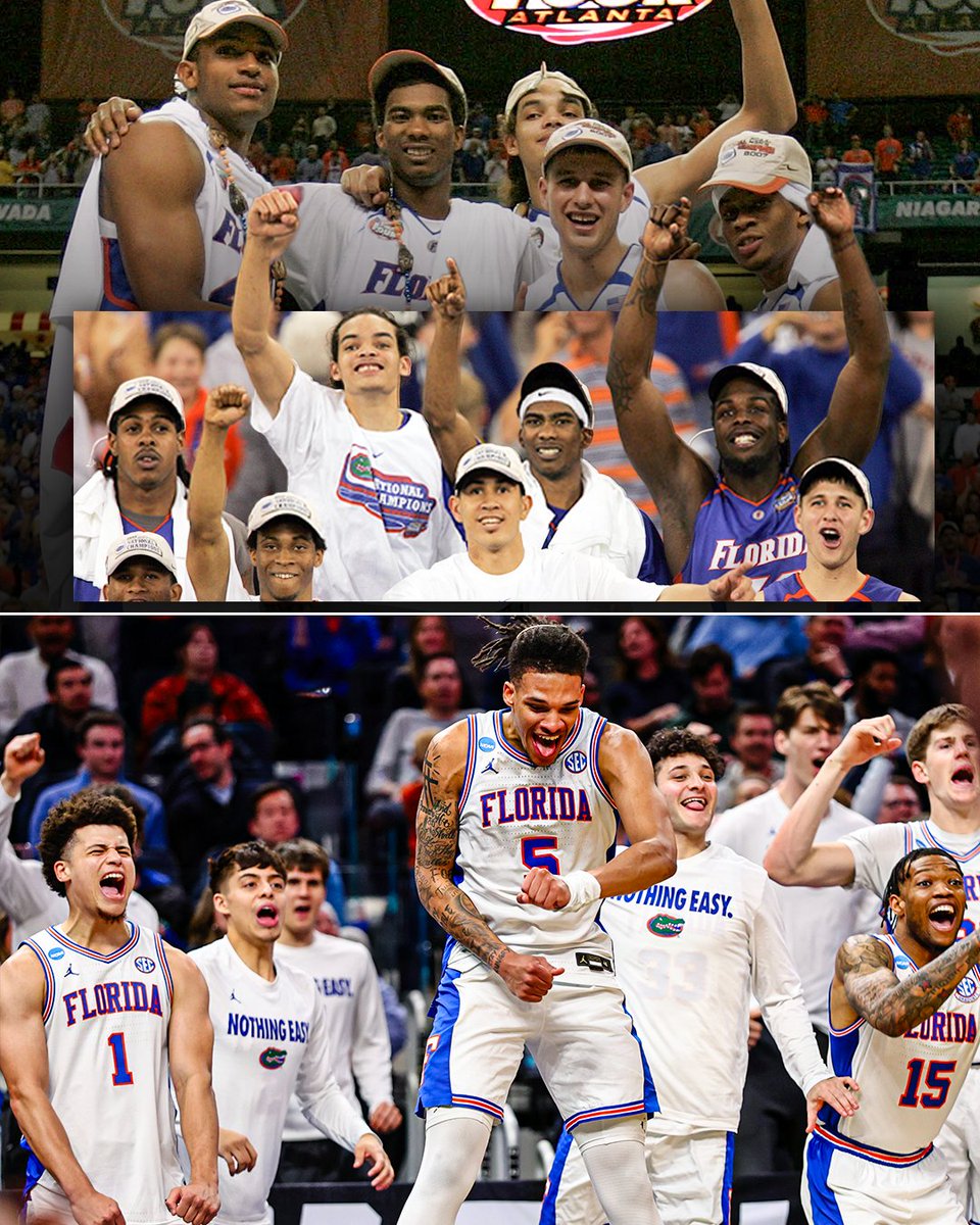 FLORIDA IS HEADED TO THE MEN'S NATTY FOR THE FIRST TIME SINCE WINNING BACK-TO-BACK IN 06-07‼️