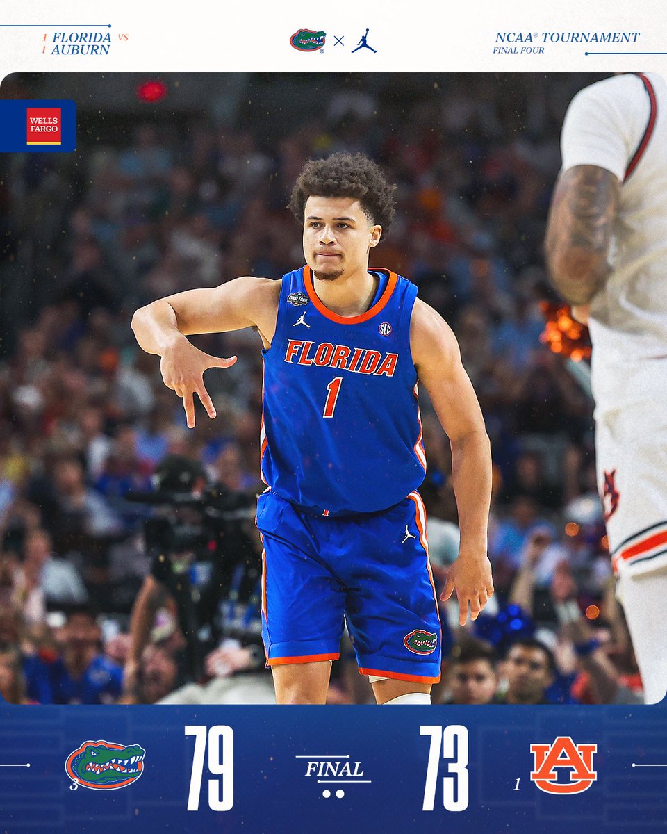SAID IT'S GREAT TO BE 🗣️

#GoGators | Presented by <a href="/WellsFargo/">Wells Fargo</a>