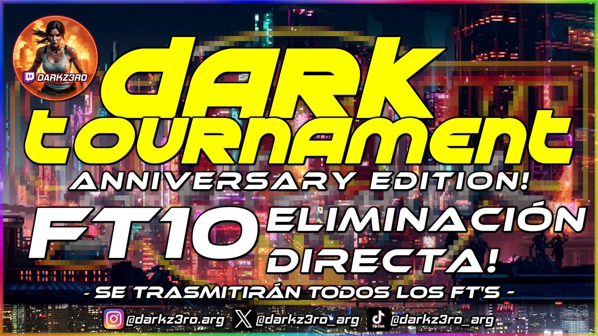 darkz3ro_arg's tweet photo. 🔥Se viene el #1 DARK TOURNAMENT Edición Aniversario en SFIII 3rd STRIKE!

🤑Pozo inicial de USD 50* + total recaudado
👉Solo por invitación!

💖Sígueme, suscríbete!

#fighting #fightinggames #arcade #streamer #twitchstreamer #gamer #esports #twitch #3rdstrike #sfiii3rdstrike https://t.co/R6iDZorn7o
