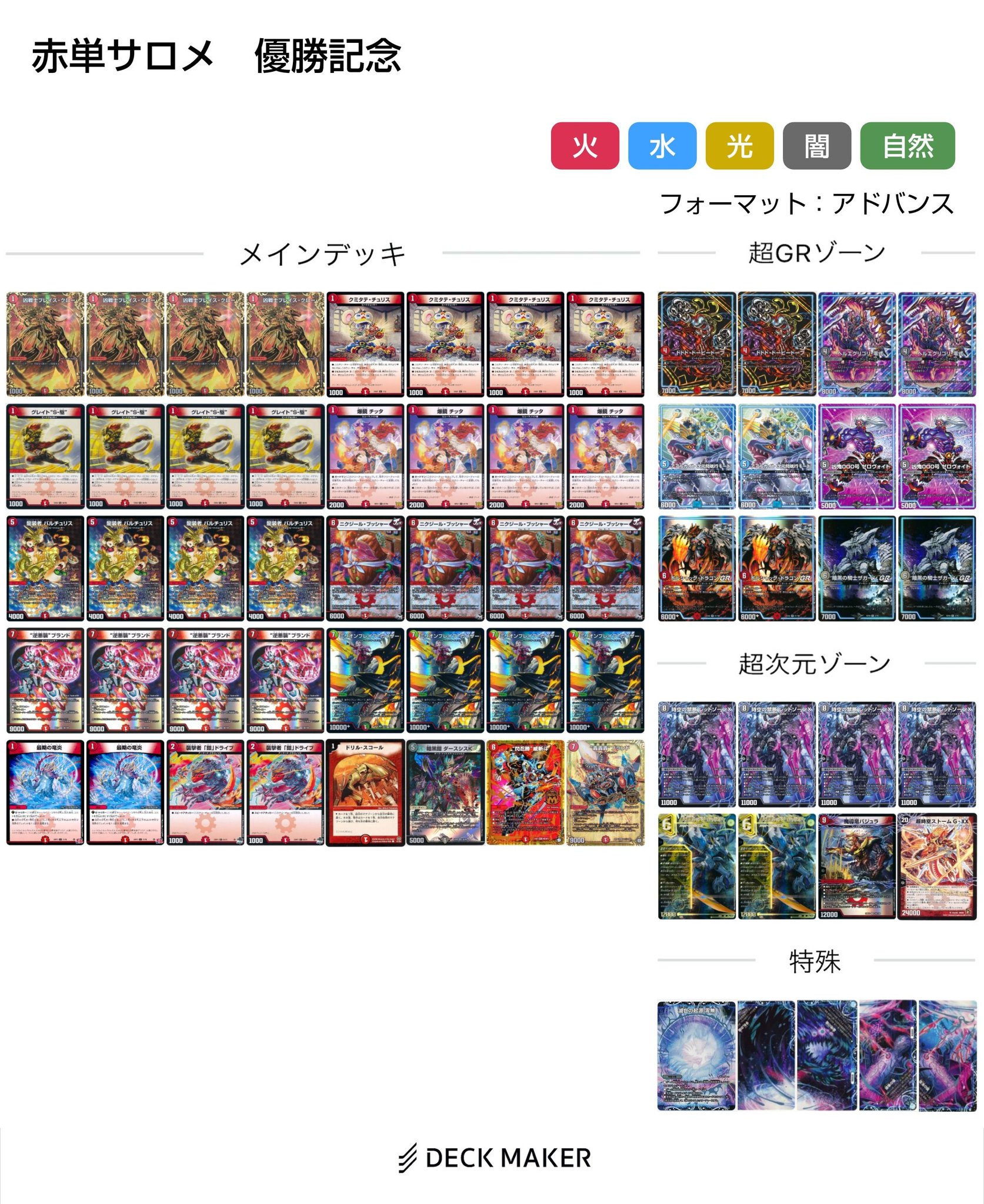 赤単ミリオンブレイブカイザー　赤単壱百満天原サロメ　デッキパーツ 赤単ミリオンブレイブカイザー 赤単壱百満天原サロメ デッキ
