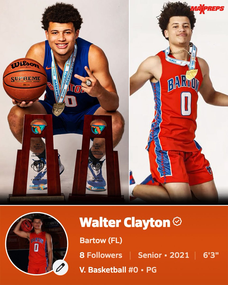 MaxPreps (@maxpreps) on Twitter photo Walter Clayton is UNSTOPPABLE.
Will he lead Florida to a RING? 🤩💍 <a href="/GatorsMBK/">Florida Gators Men’s Basketball</a> <a href="/BartowBasketbal/">BartowBasketball</a>
maxpreps.com/fl/bartow/bart… Walter Clayton is UNSTOPPABLE.
Will he lead Florida to a RING? 🤩💍 <a href="/GatorsMBK/">Florida Gators Men’s Basketball</a> <a href="/BartowBasketbal/">BartowBasketball</a>
maxpreps.com/fl/bartow/bart…