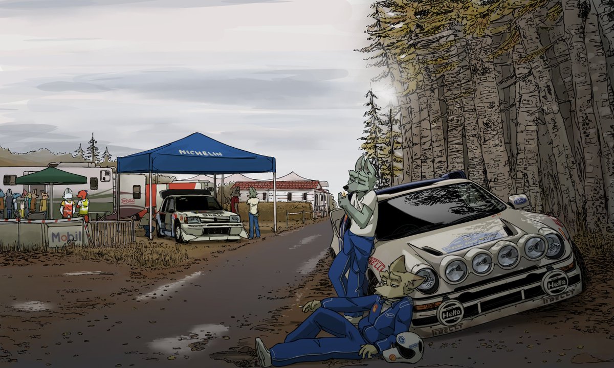 MaximumR3x's tweet image. "How is the car?"

"terrible. it wants to kill us at the first corner it comes across."

"at this point what we are dealing with are monsters, you know."