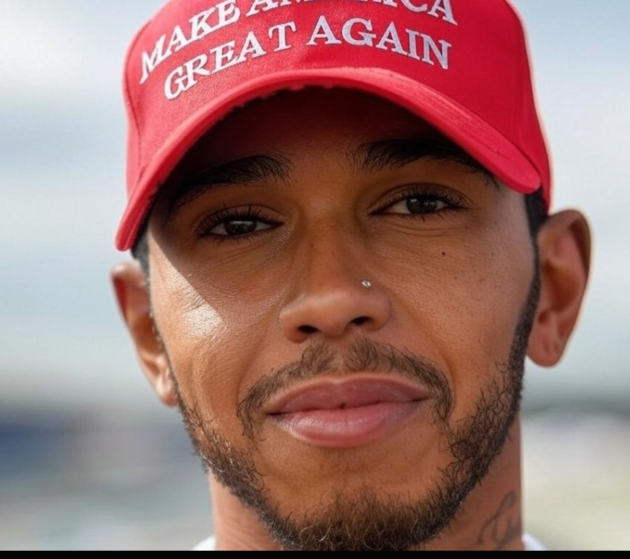 . <a href="/LewisHamilton/">Lewis Hamilton</a> wearing the #MAGA hat this morning in Japan 

#JapaneseGP <a href="/realDonaldTrump/">Donald J. Trump</a> #F1 <a href="/F1/">Formula 1</a> #Ferrari <a href="/ScuderiaFerrari/">Scuderia Ferrari HP</a>
