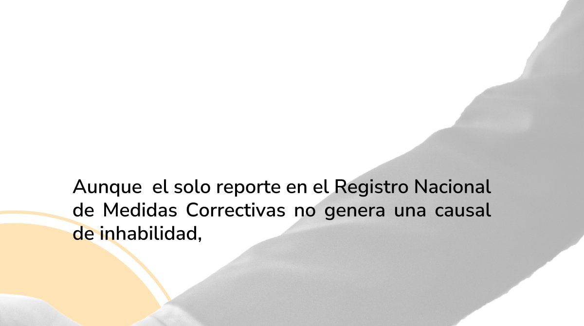 colombiacompra's tweet photo. ¡Pilas! La mora de más de 6 meses, en el pago de las multas impuestas por medidas correctivas, genera inhabilidad para contratar con el Estado. #ReglasClarasContratosSeguros

Consulta el concepto C-015 de 2025 aquí: https://t.co/VH0si8G98R https://t.co/4UiWTF6cJU