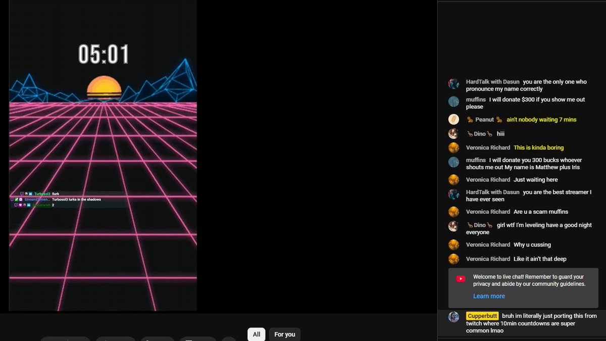 CupperButt_'s tweet image. youtube has no chill LMAO