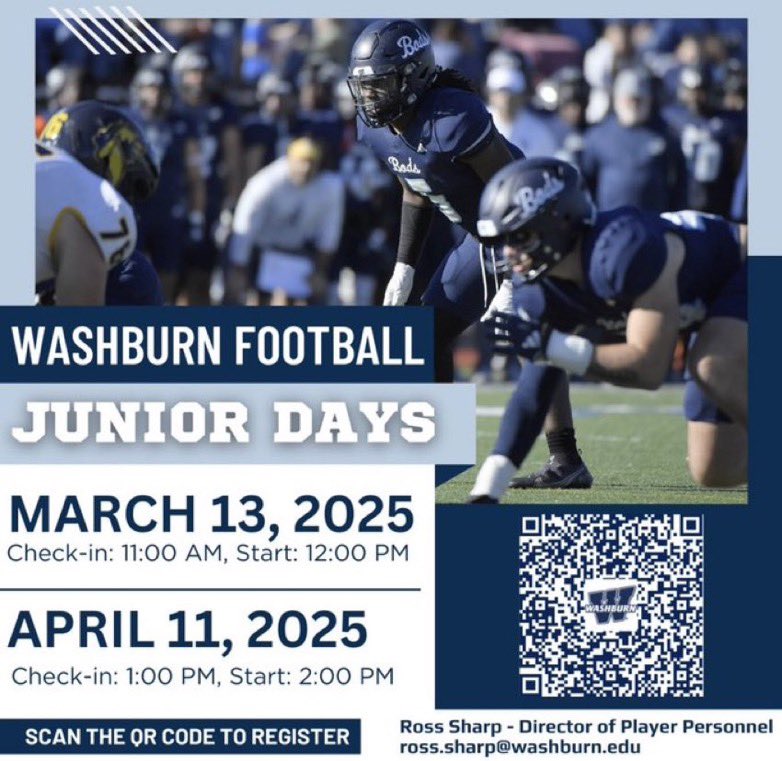 Had a great Jr day at Washburn march 13!