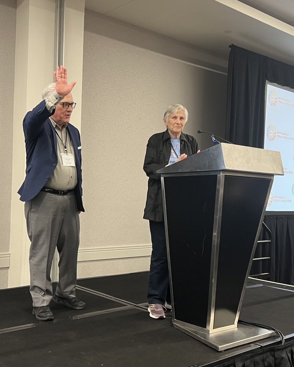 pastors4txkids's tweet image. Humbled to receive the "David" award today from @DianeRavitch &amp;amp; Network for Public Education for standing up against "Goliath" @GregAbbott_TX &amp;amp; his voucher scam.

Total surprise. Deeply grateful.

#txlege @GinaForAustin @TrentAshbyTX @JohnMcQueeneyTX @jamestalarico @DadePhelan