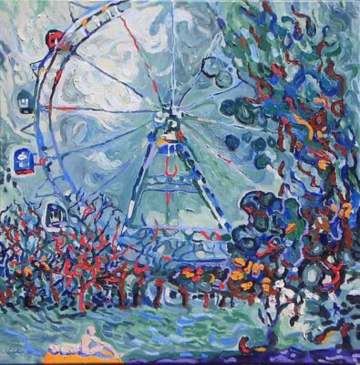 QuincyKeith5's tweet image. #OnePicPoetry
It was a time at the fair
The wheel went round and round
The picture spoke…

#PromptAdvant 
#PromptList #poet #poetry #poetrymonth #poetrycommunity  
#amwriting #WritingCommmunity #WritingPrompts #NationalPoetryMonth 
• Art by: John Lansdown •