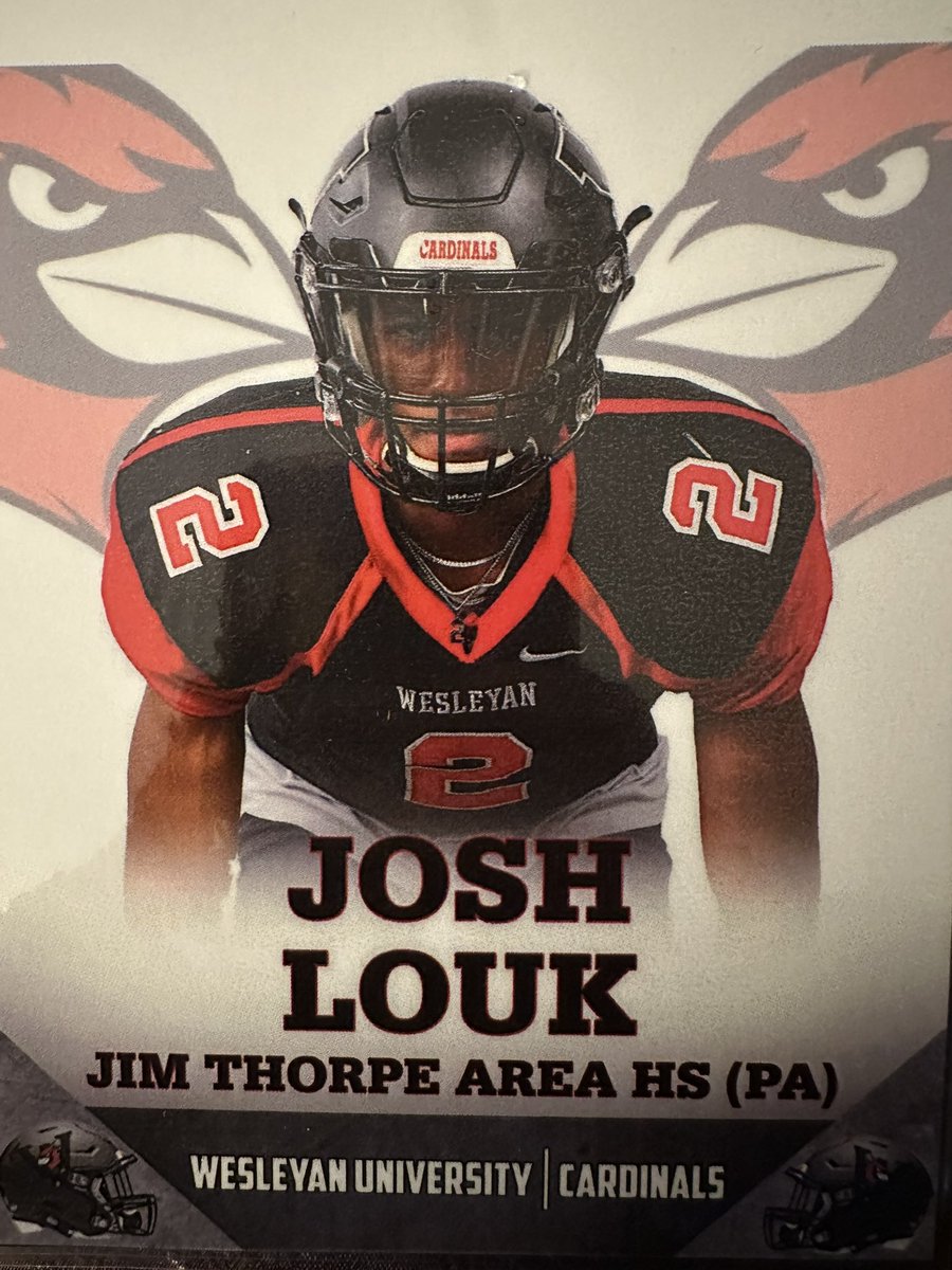 Josh Louk (@louk__06) on Twitter photo I had a great time learning about Wesleyan today! Thanks to all of the coaches for having me <a href="/CoachDiCenzo/">Dan DiCenzo</a> <a href="/CoachDBenoit/">David Benoit</a> <a href="/CoachDorf/">Ben Dorfman</a> <a href="/Wes_Football/">Wesleyan University Football</a> <a href="/CoachCregger/">Ben Cregger</a> I had a great time learning about Wesleyan today! Thanks to all of the coaches for having me <a href="/CoachDiCenzo/">Dan DiCenzo</a> <a href="/CoachDBenoit/">David Benoit</a> <a href="/CoachDorf/">Ben Dorfman</a> <a href="/Wes_Football/">Wesleyan University Football</a> <a href="/CoachCregger/">Ben Cregger</a>