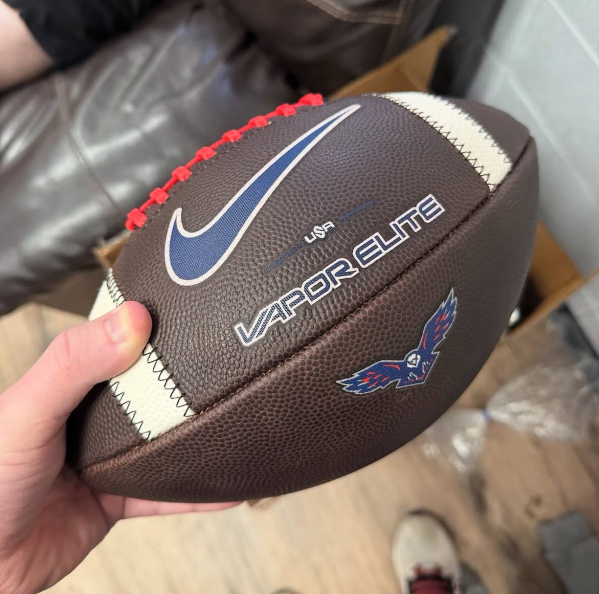 🏈 New footballs for next season have arrived!!