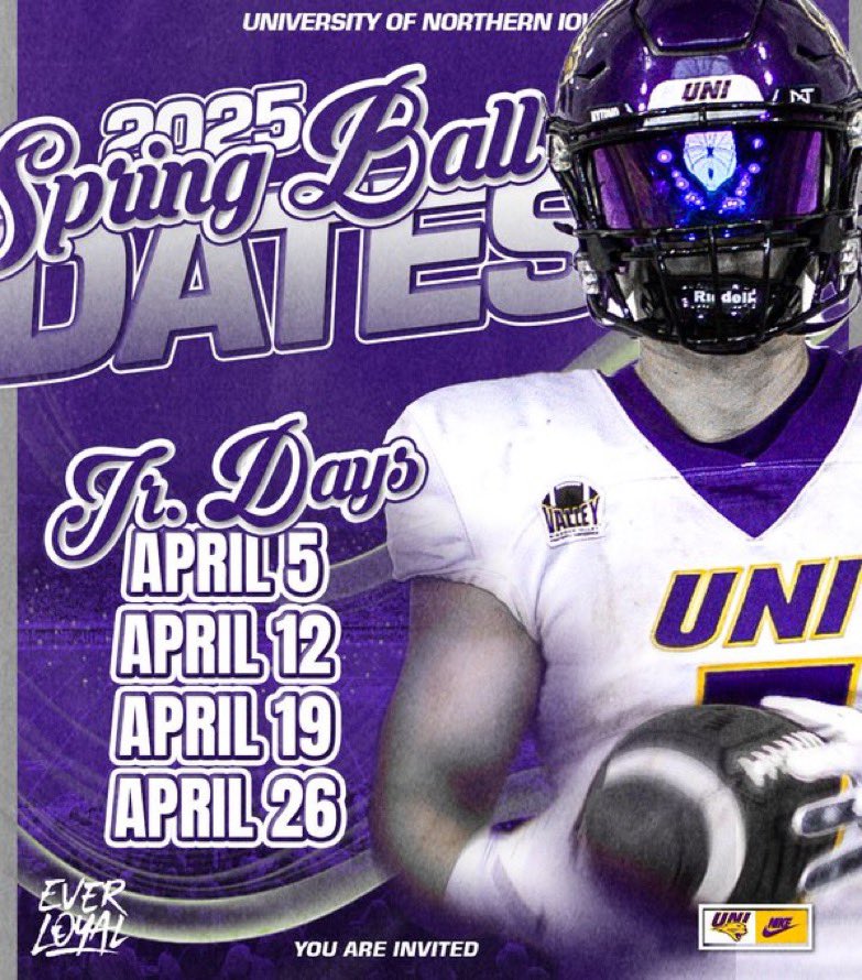 Had an amazing Jr day at UNI! Thank you <a href="/CoachHupke/">Sean Hupke</a> for the invite