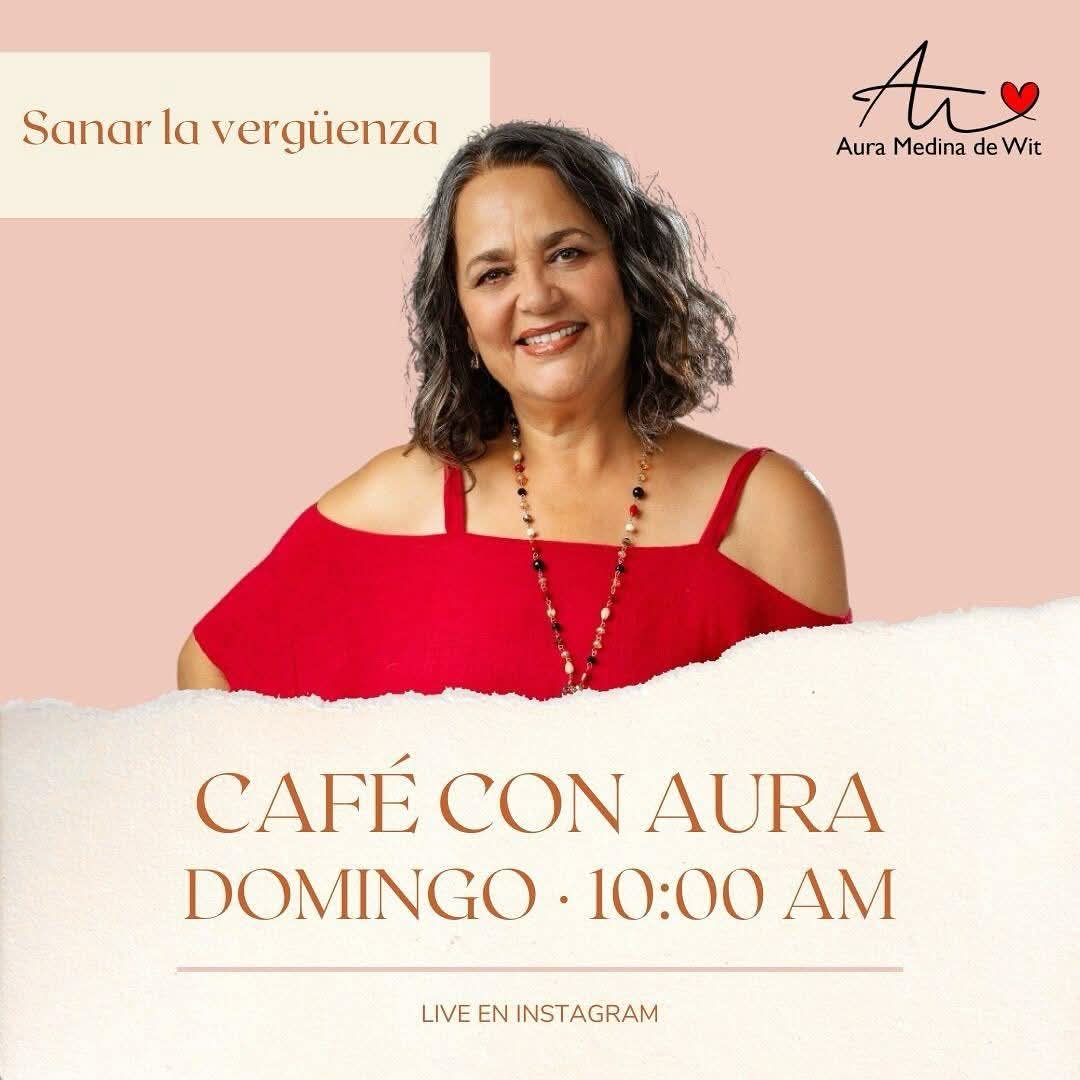 ¿Qué te parece si el día de mañana platicamos de cómo sanar la vergüenza? Te espero en mi live, este domingo a las 10 am con un café o lo que prefieras. ❤️