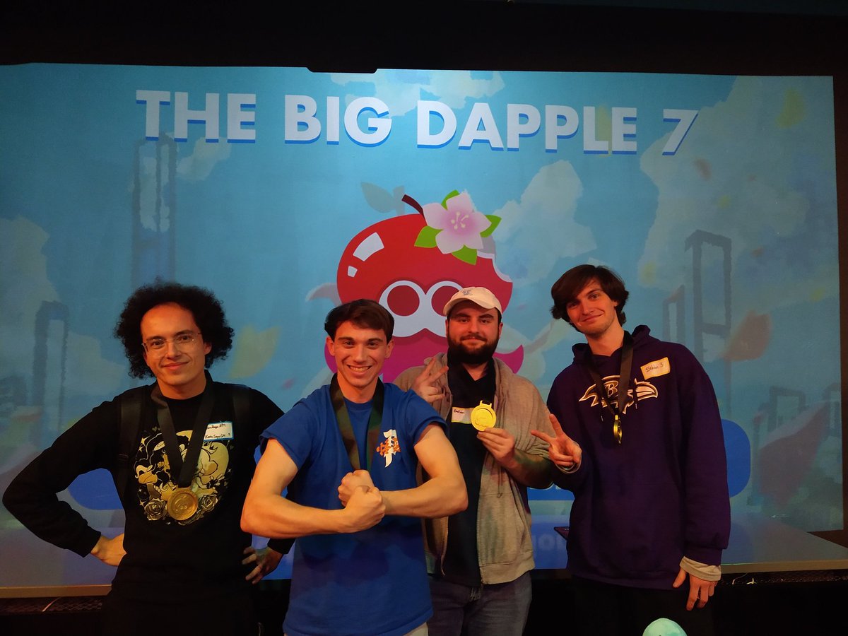 Storm (@stormttek) on Twitter photo We won <a href="/metro_ink/">Metro Ink.</a>'s big dapple 7, Without dropping any games! Ggs to everyone we fought and roster from left to right
<a href="/KeenSaysGM/">Keen💜➡️@keensaysgm.bsky.social</a>
<a href="/stormttek/">Storm</a>
<a href="/ballaballoon1/">Ballóòn 🔜Momocon</a>
<a href="/SSNolan_/">SSNolan 🪐</a> We won <a href="/metro_ink/">Metro Ink.</a>'s big dapple 7, Without dropping any games! Ggs to everyone we fought and roster from left to right
<a href="/KeenSaysGM/">Keen💜➡️@keensaysgm.bsky.social</a>
<a href="/stormttek/">Storm</a>
<a href="/ballaballoon1/">Ballóòn 🔜Momocon</a>
<a href="/SSNolan_/">SSNolan 🪐</a>