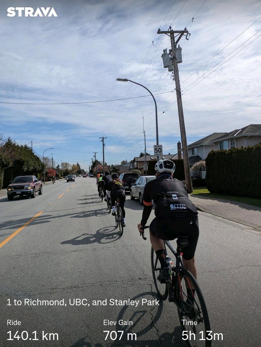 Got a nice ride in with the club. I'm thoroughly smashed now lol. Having a nice beer and burger for dinner. #getoutside