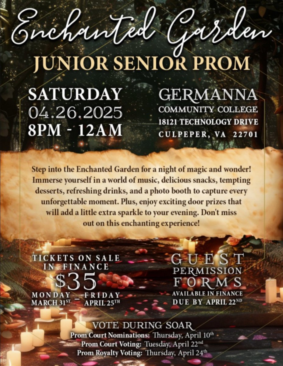 Important Prom Information 👇