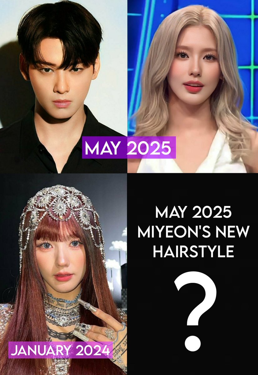 feliceunwoo's tweet image. April 2025

Casing new movie project
Collabs #ASTRO

May 2025

#CHAEUNWOO
completes all filming schedules for Wonder fools drama project
Netflix photoshoot
Fast Ride movie and Thailand

#MIYEON
prepares for new album comeback with #GIDLE
GIDLE's 7th Anniversary

#Project2025